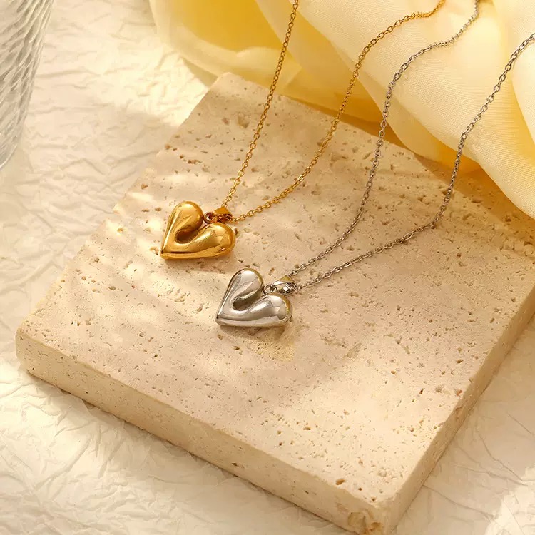 Custom heart stainless Steel Necklaces