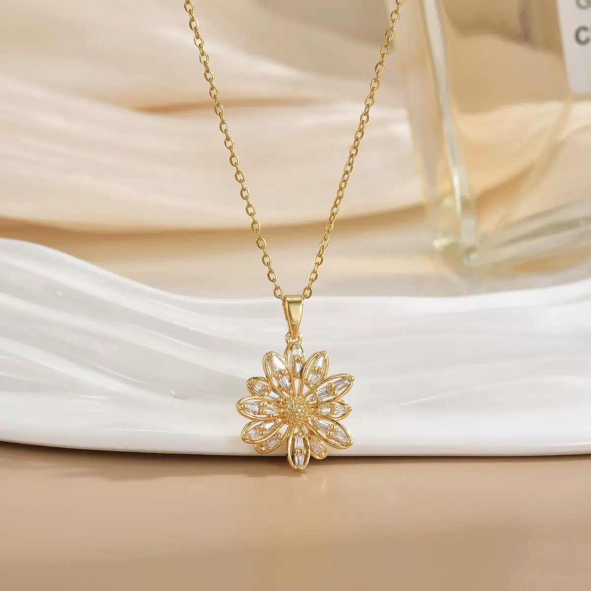 customer snowflake necklace